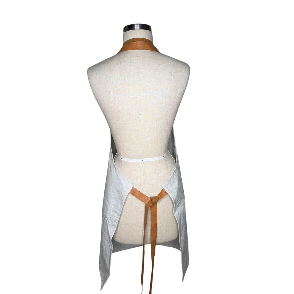 PLH Porter Lane Home Apron Gray Handsome And Can Cook Graphic Men's OS NWT